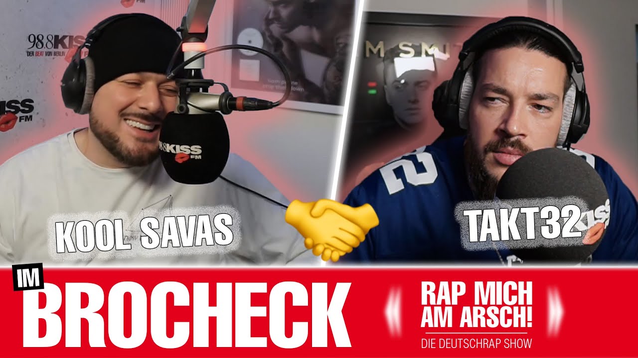 Der KISS FM BROCHECK mit KOOL SAVAS und TAKT32 🔥