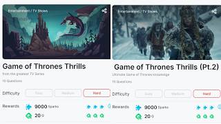 Game of Thrones (Pt.1&2) answer || Quiz in Hich #hich #learnandearn #legitearningapp #gameofthrones  screenshot 3