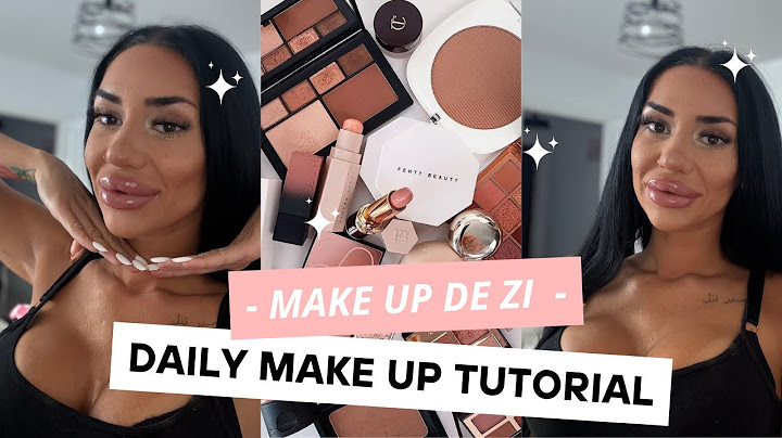 💖Machiajul meu daily💖 TUTORIAL 