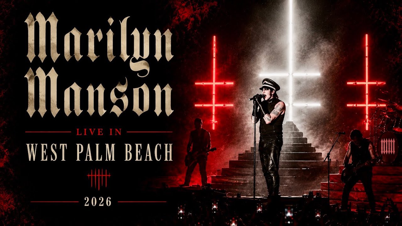 MARILYN MANSON - Full 4K Concert Freaks On Parade Tour Debut Live