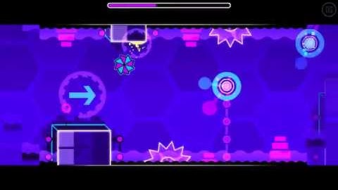 Geometry Dash - level 17 Blast Processing (3 coins)