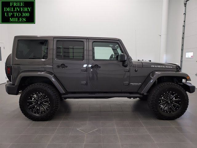 2017 JEEP WRANGLER RUBICON UNLIMITED GRANITE CRYSTAL COLOR MATCHED TOP WALK  AROUND REVIEW 11151 SOLD - YouTube