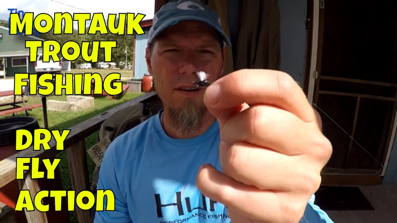 Montauk State Park Trout Fishing Part 3⚫⚫⚫ 