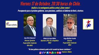 Viernes 17 de Octubre, 20:30 horas de Chile.