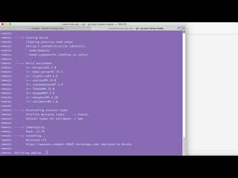Security and Authentication: Deploying To Heroku