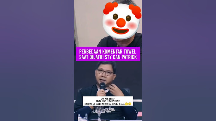 Perbedaan komentar bung towel saat timnas Indonesia kalah dilatih STY dgn dilatih Patrick Kluivert