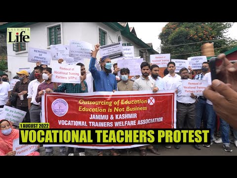 Vocational Trainers Protest