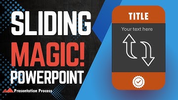 PowerPoint Infographic With Stunning Sliding Animation Effect