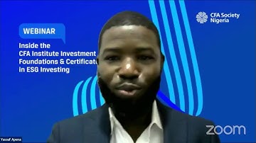 Inside the CFA Institute Investment Foundations & Certificate in ESG Investing