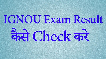 How to Check IGNOU Term End Exam Result