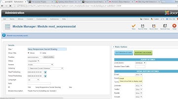 Sexy Responsive Social Sharing Joomla Module and Plugin