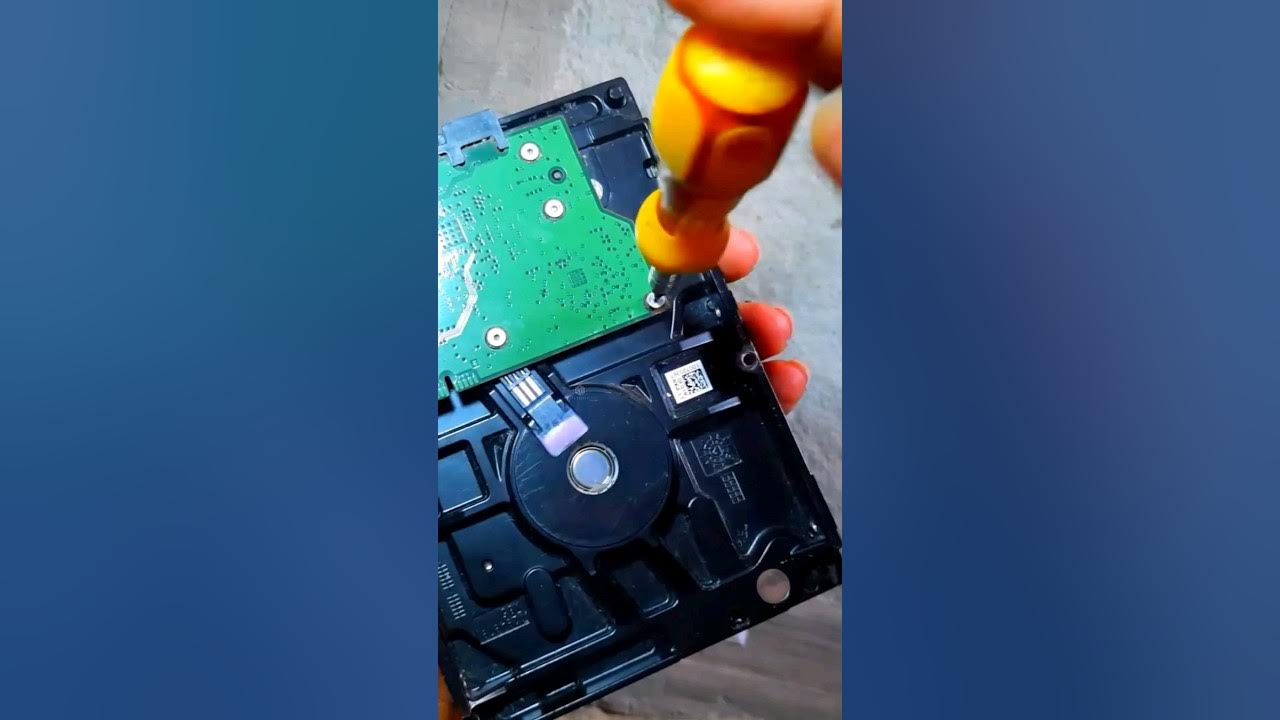 Remove Seagate 1Tb Hard Drive Components shortsfeed 😱😱 Create Tech