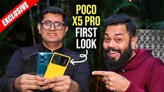 [Exclusive] POCO X5 PRO First Look & AMA With Himanshu Tandon⚡POCO AIoT & More