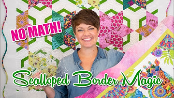Scalloped Border Magic - No Math!