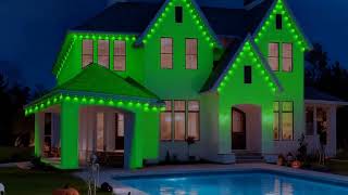 🎉 300ft Smart Outdoor LED Lights | App & Remote Control for Holidays & Parties