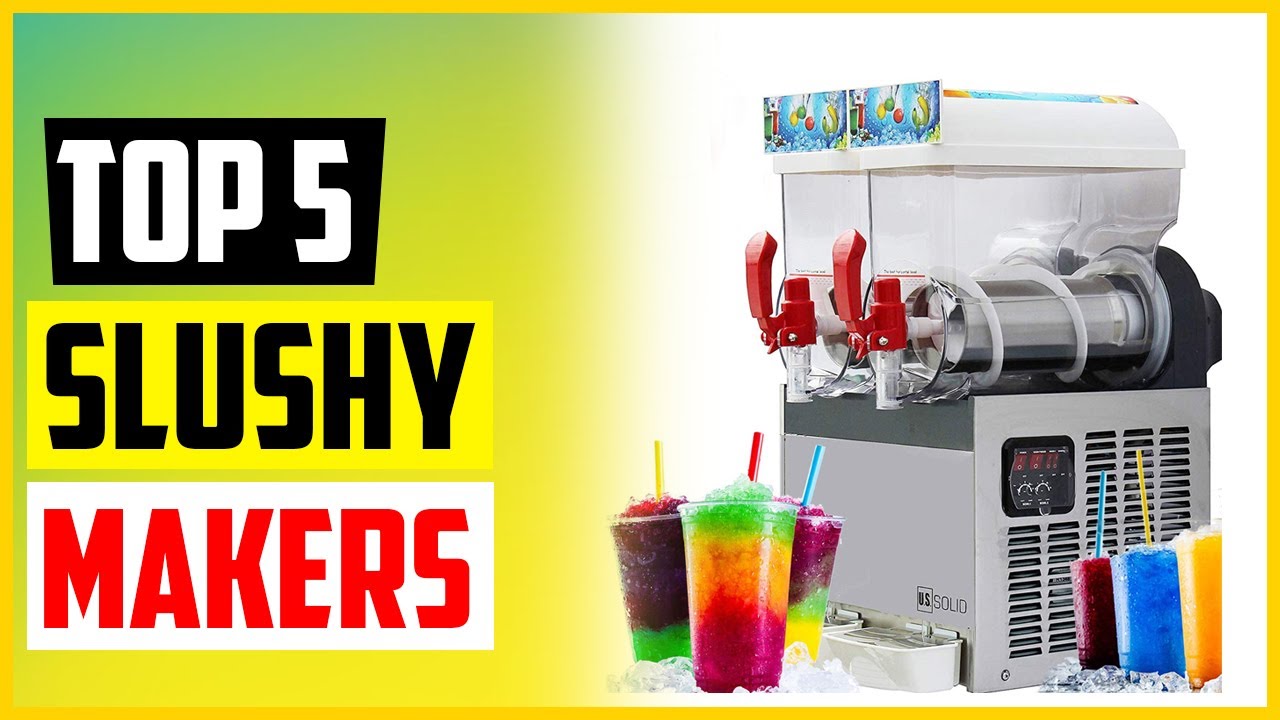TOP 5 Best Slushy Makers and Frozen Drink Machines of 2022 YouTube