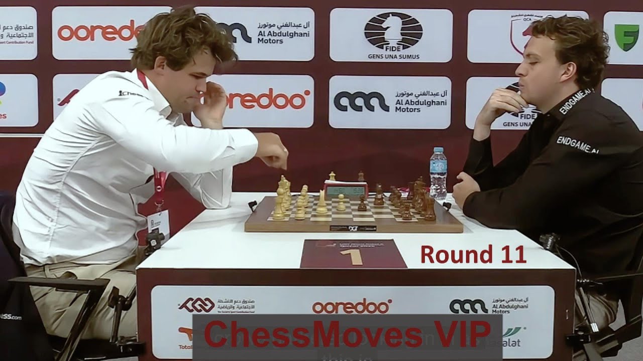 Magnus Carlsen vs. Hans Niemann / FIDE World Rapid 2025 / Italian Game   Round 11