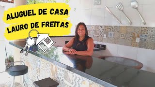 (ALUGADA) Aluguel - Casa | 3/4 | Lauro de Freitas | 155m² #CatiaBahia #MoradadoBem
