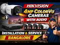 Hikvision IP Camera with Mic Setup | Complete NVR Configuration Bangalore