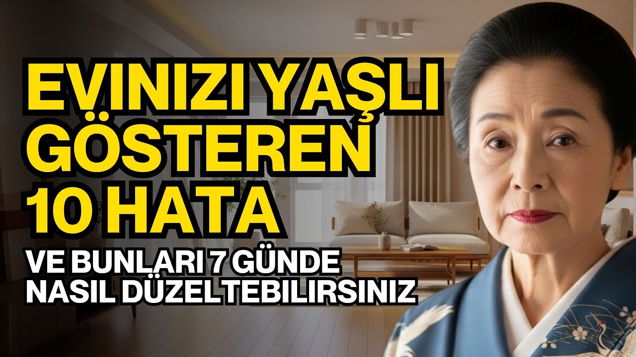 Evinizi Yaşlı Gösteren 10 HATA — Bunu 7 Günde NASIL DEĞİŞTİRİRSİNİZ