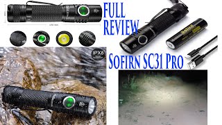 Sofirn SC31 Pro LED Torch REVIEW screenshot 3
