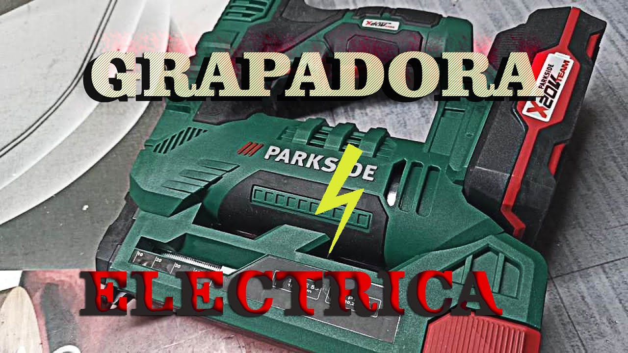GRAPADORA ELECTRICA PARKSIDE LIDL - YouTube