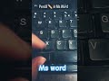 😱how to make pencil symbol in MS word🔥 #shorts #ytshorts #youtubeshorts #trending #viral