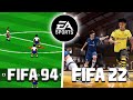 Crazy Evolution of FIFA Video game [FIFA 94 - FIFA 22]