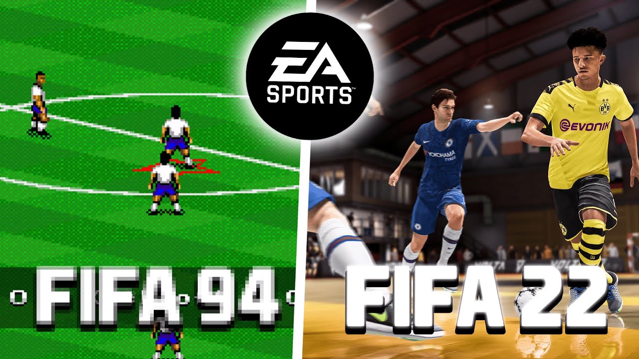 Pin en FIFA Games evolution 1994-2020