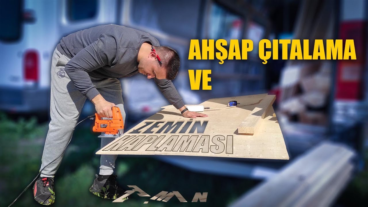 KARAVAN YAPIMI | ZEMİN KAPLAMA VE AHŞAP İSKELET OLUŞTURMA | VİDEO 8