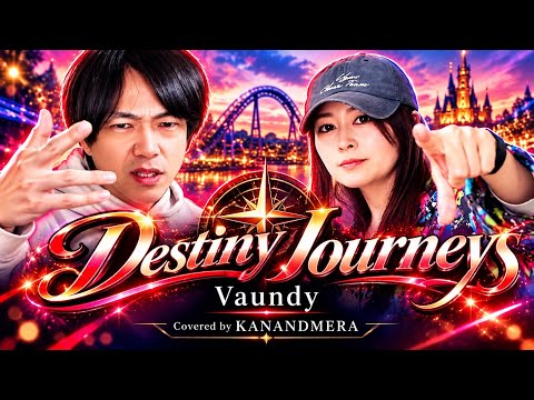 Destiny Journeys / Vaundy【疾走感ヤバすぎる！】男女で歌ってみた｜USJ25周年