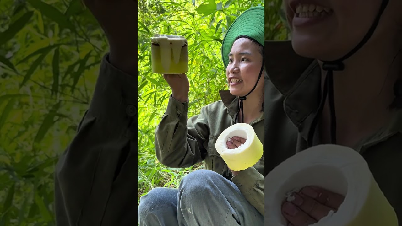 LÊN NƯƠNG BẺ MĂNG KHỔNG LỒ #food #cooking #giadinh #cuocsong #amthuc #giaitri