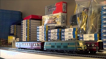 MARKLIN SNCB SÉRIE 25 + ESU LOKSOUND V4.0 + ESU 51966 CHANGING OVER SKIS