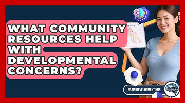 What Community Resources Help With Developmental Concerns? - Brain Development Hub