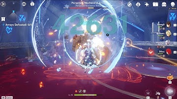 C0 Ayaka VS Perpetual Mechanical Array