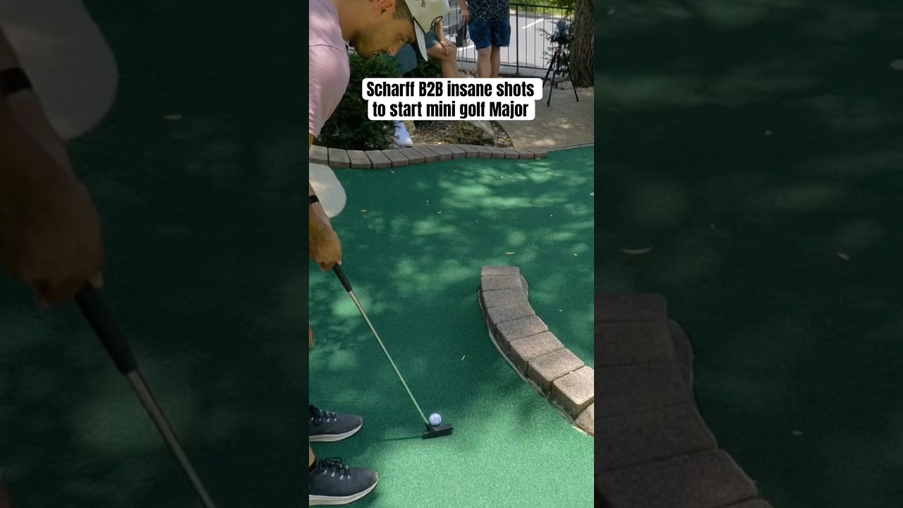 Matt Scharff UNREAL Mini Golf Shots..