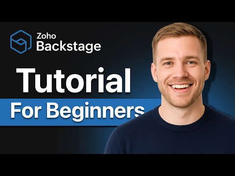 Zoho Backstage Tutorial | Event Management Software Demo