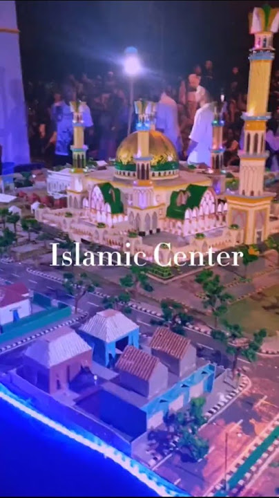 Pawai Takbiran Miniatur Masjid Islamic Center Lombok #takbiran