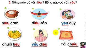 Bài 109  iêu, yêu   Tiếng Việt lớp 1  Sách Cánh Diều   covit
