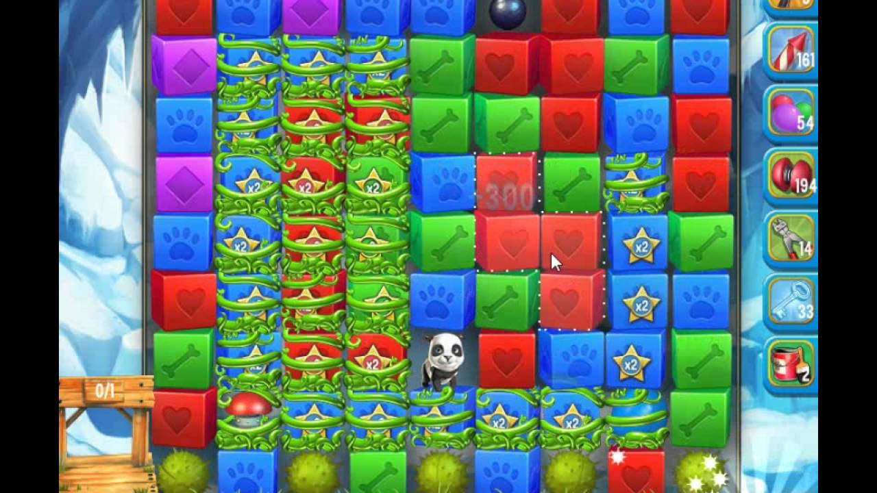 Pet Rescue Saga level 1417 no boosters 😈 ►TOBIAS DEAMON◄