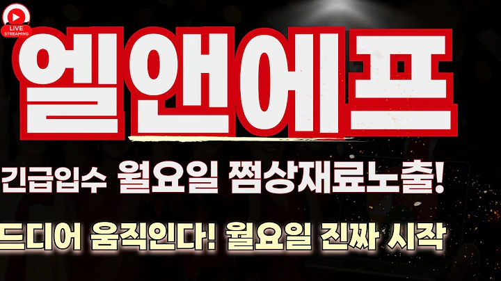 숨죽였던 세력, 다시 움직인다… LFP 핵심 수혜주 엘앤에프 066970