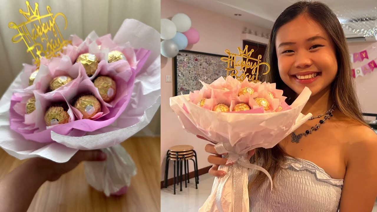 Surprise someone special with DIY Ferrero Rocher Bouquet| Gifts for special occasion