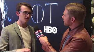 Isaac Hempstead Wright (Bran Stark) Interview for GAME OF THRONES