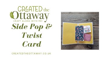 How to Make a Side Pop & Twist Card | Easy Wow-Factor Papercraft Tutorial@createdtheottaway
