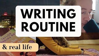 TRYING TO BUILD A WRITING ROUTINE BEFORE NANOWRIMO (preptober writing vlog)