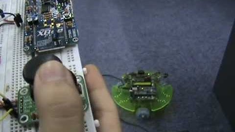 XBee Microcontroller Joystick control Flexibot
