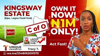 Affordable land for sale in Ogun State near Epe Lagos with  C Of O 