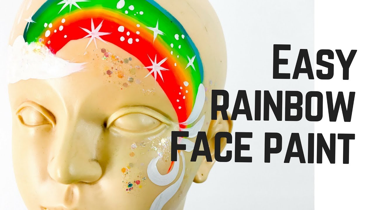 Bowitzki Split Cakes Face Paint Kit for kids Party Rainbow Face