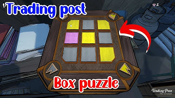 Blue Prince Trading Post Box puzzle