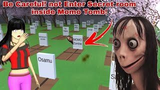 سر رعب داخل قبر مومو There's Secret Room inside Momo Tomb | Horror SAKURA SCHOOL SIMULATOR